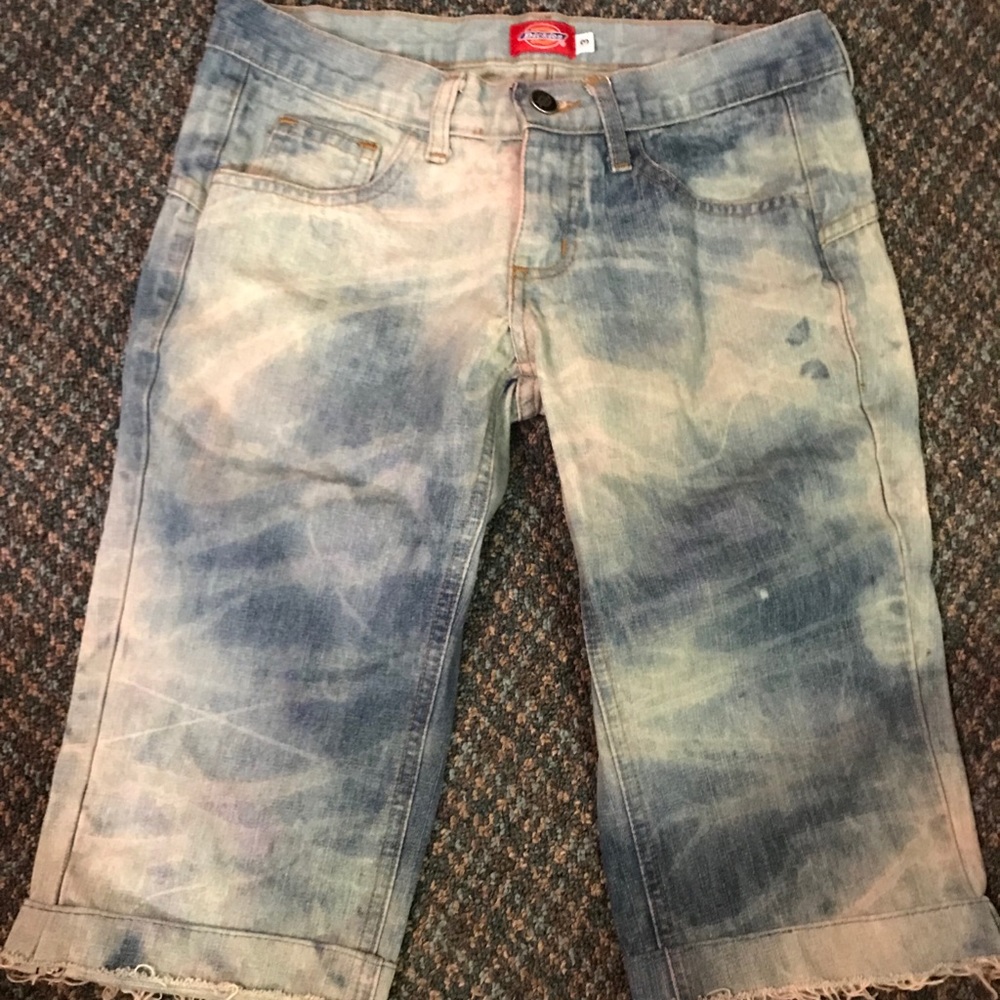 Tie Dye Capri Dicky Jeans